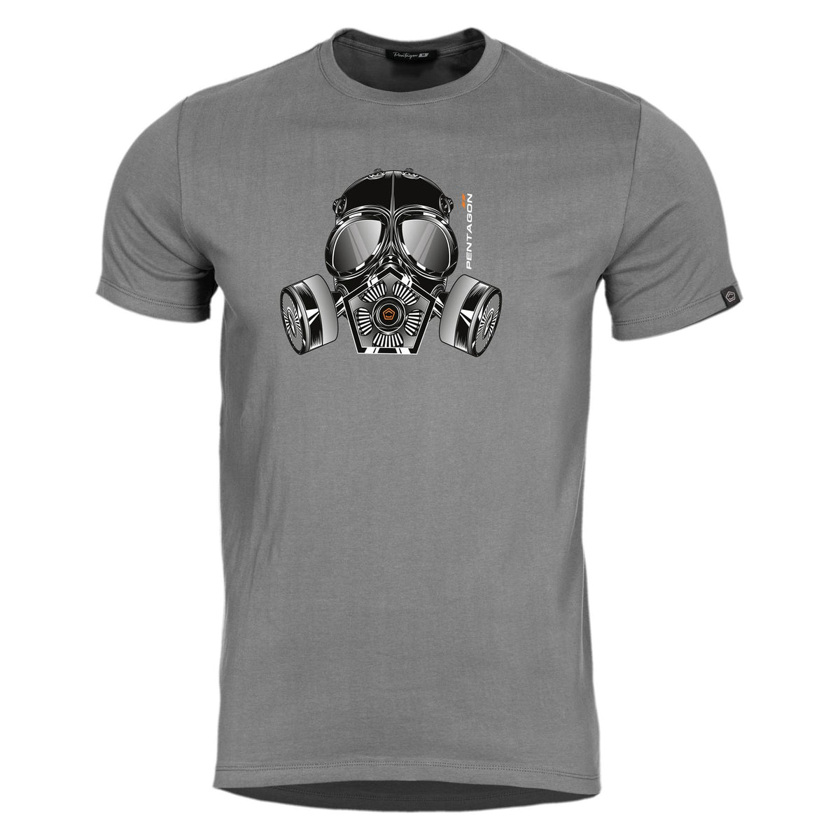 Pentagon Gas Mask μπλουζάκι, Wolf Grey