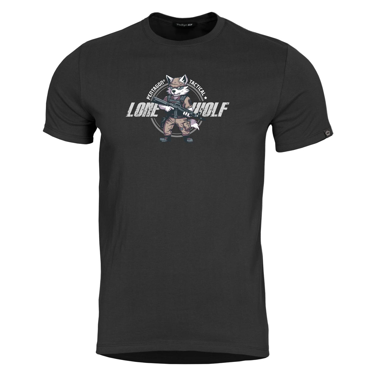 Pentagon Ageron Lone Wolf тениска, черна