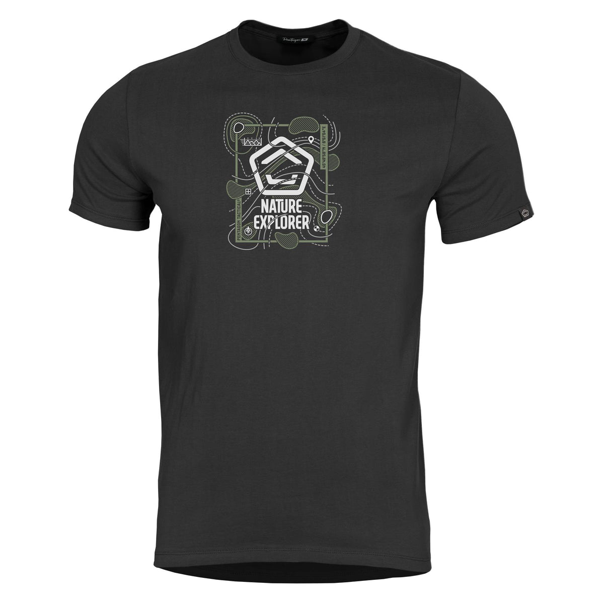 Pentagon Ageron Nature Explorer T-Shirt, Black