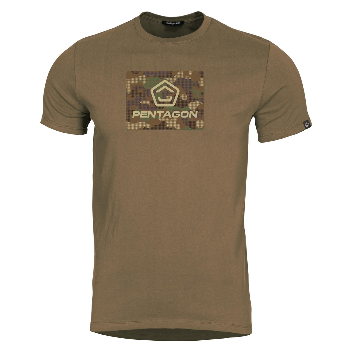 Pentagon Spot Camo T-Shirt, Coyote