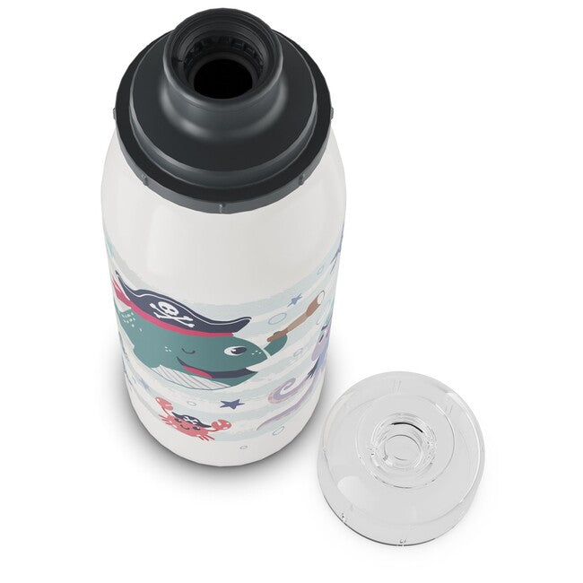 alfi isoBottle Kids бутилка за пиене за деца от неръждаема стомана, пират, 0,35 L