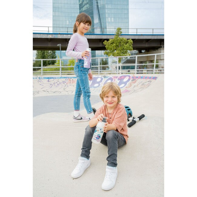 alfi isoBottle Kids бутилка за пиене за деца от неръждаема стомана, пират, 0,35 L