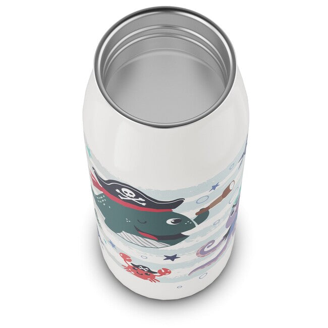 alfi isoBottle Kids бутилка за пиене за деца от неръждаема стомана, пират, 0,35 L