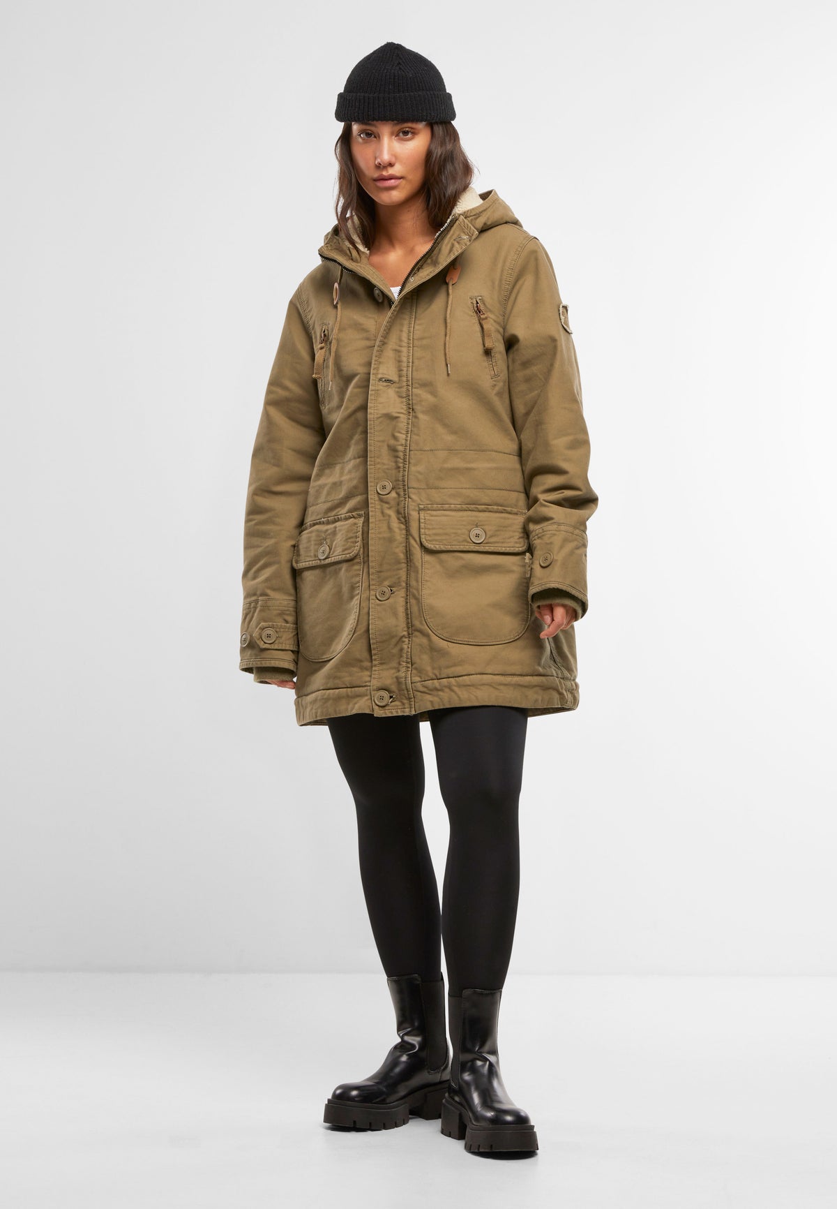 Brandit Forvert Fiss dámska parka, olivová