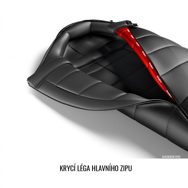 HUSKY Devon хартиен лятен спален чувал, синьо/каки