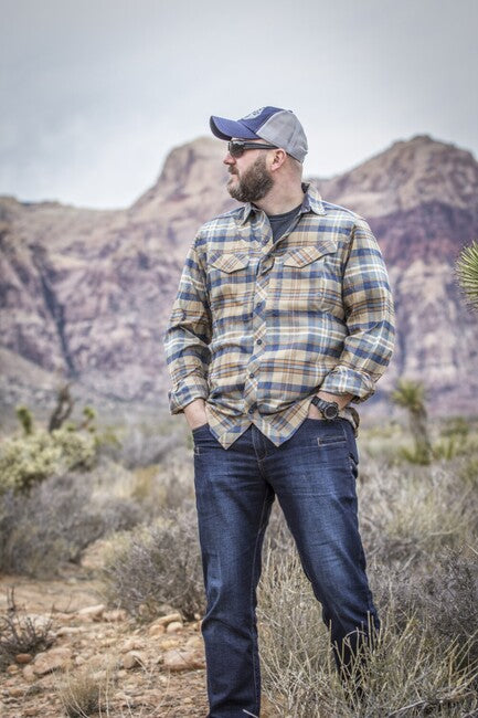 Helikon-Tex Defender Mk2 PILGRIM риза, ръждиво Plaid