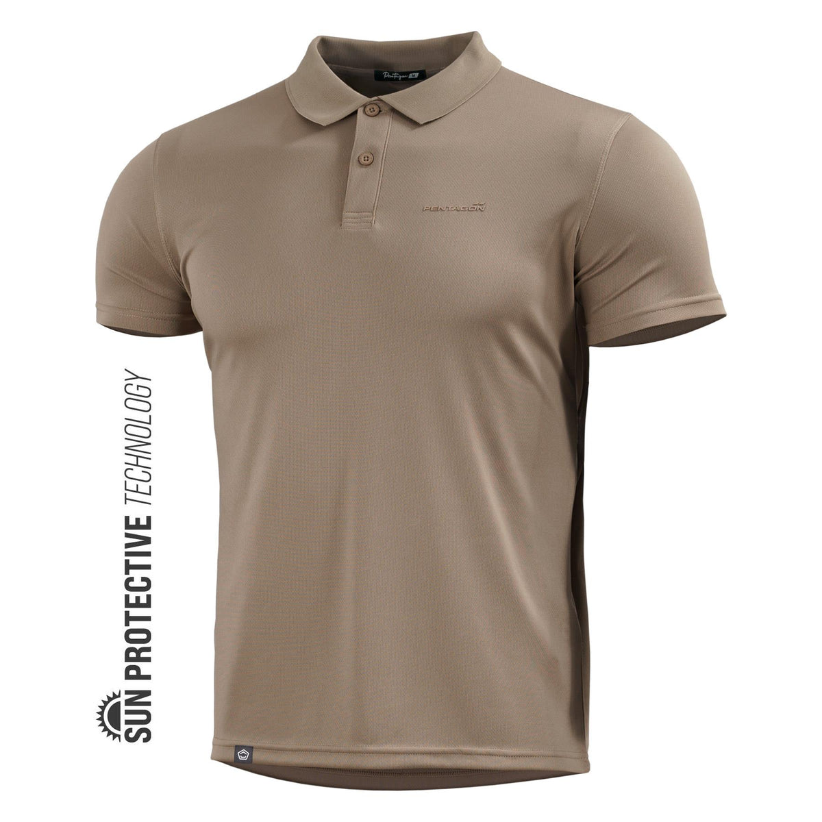 Pentagon Anassa μπλούζα πόλο, Khaki