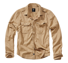 Brandit Vintage мъжка риза, Khaki