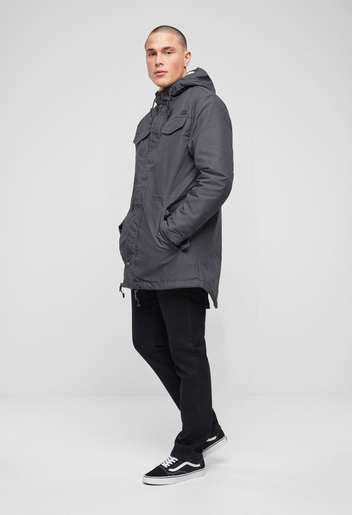Brandit Marsh Lake Teddyparka, anthracite