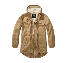 Brandit Marsh Lake Teddy Parka, Camel