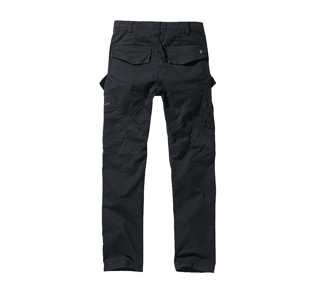 Brandit Adven nohavice slim fit, čierne