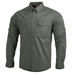 Pentagon Plato Tactical Shirt, Camo Green