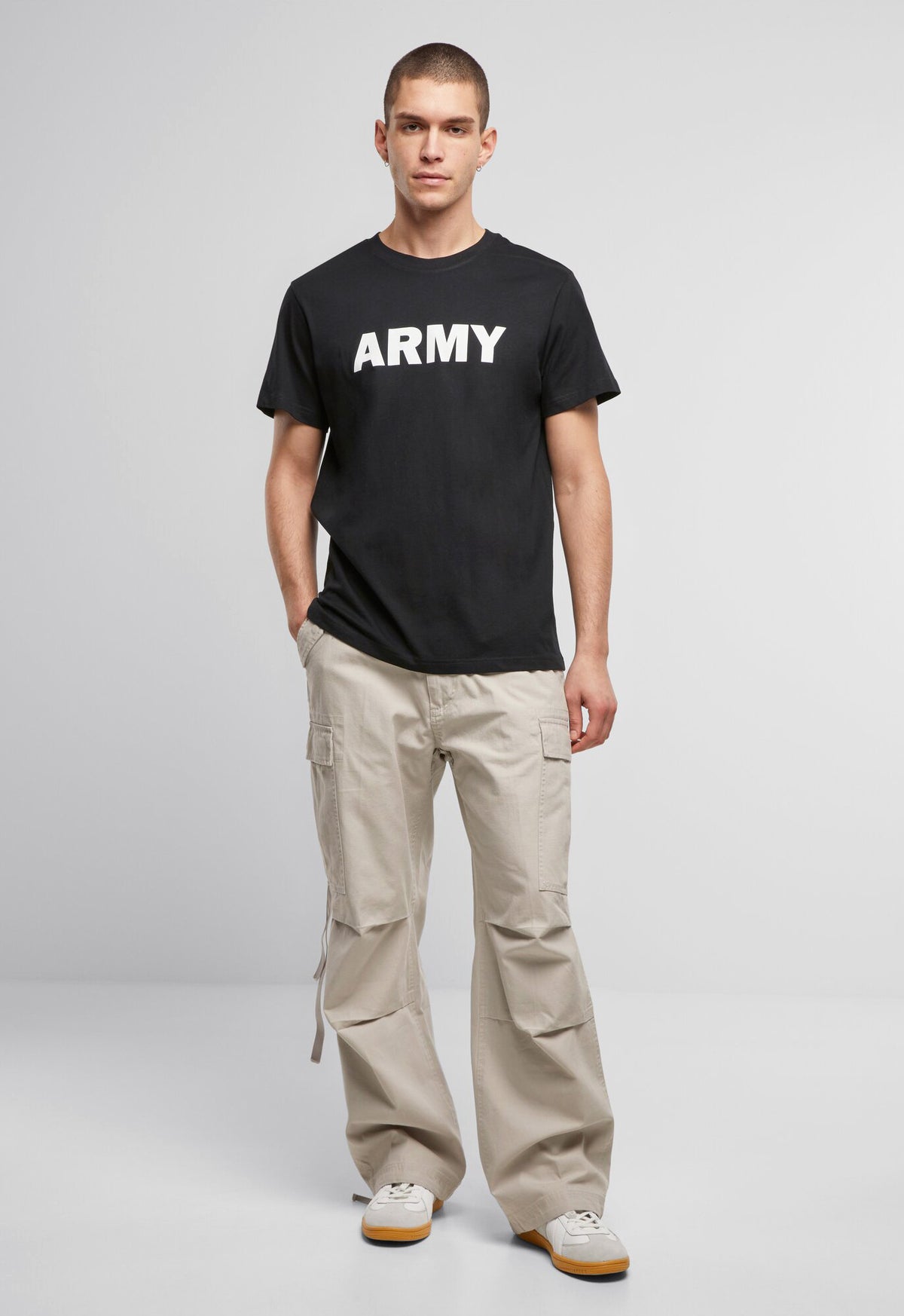 Brandit Army tričko, čierna