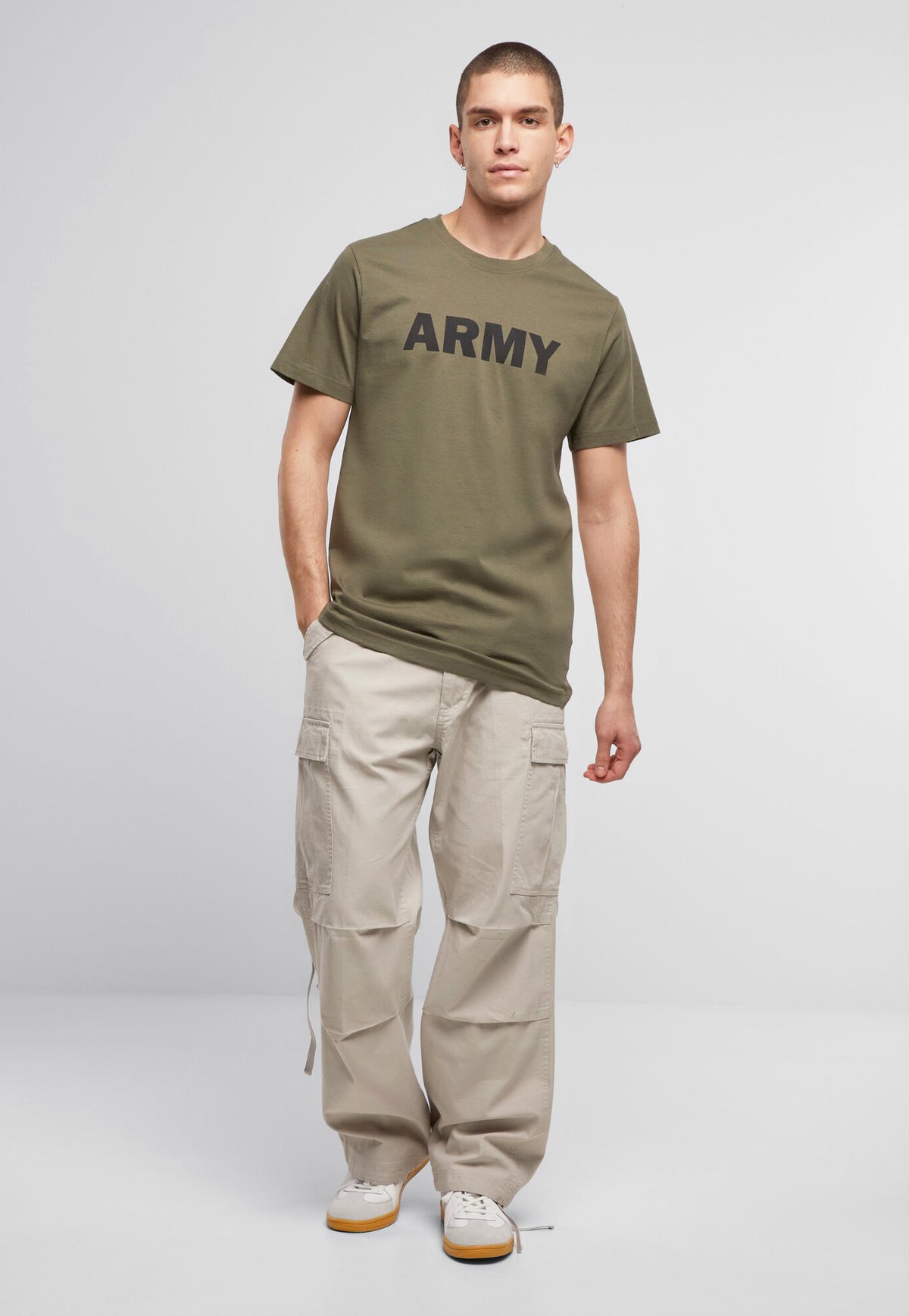 Brandit Army tričko, olivová