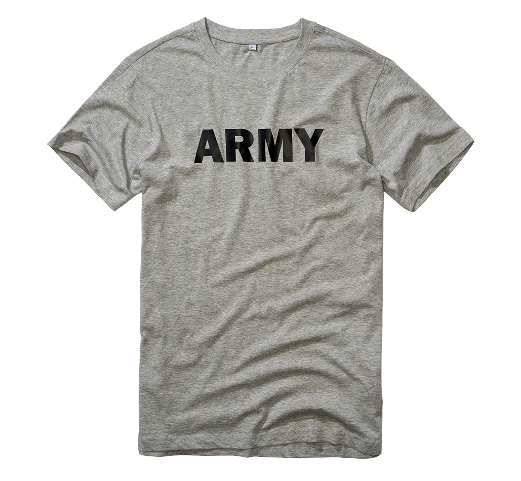 Brandit Army tričko, grey melange