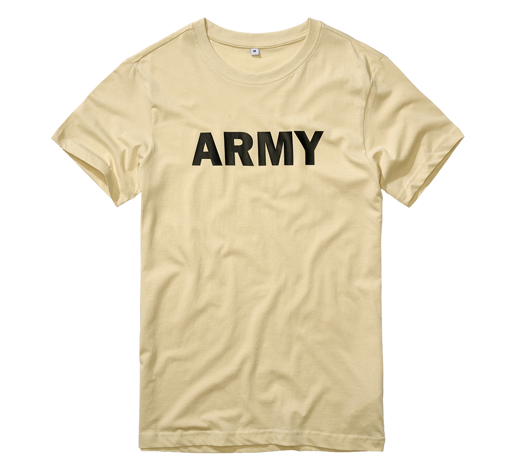 Brandit Army tričko, béžová