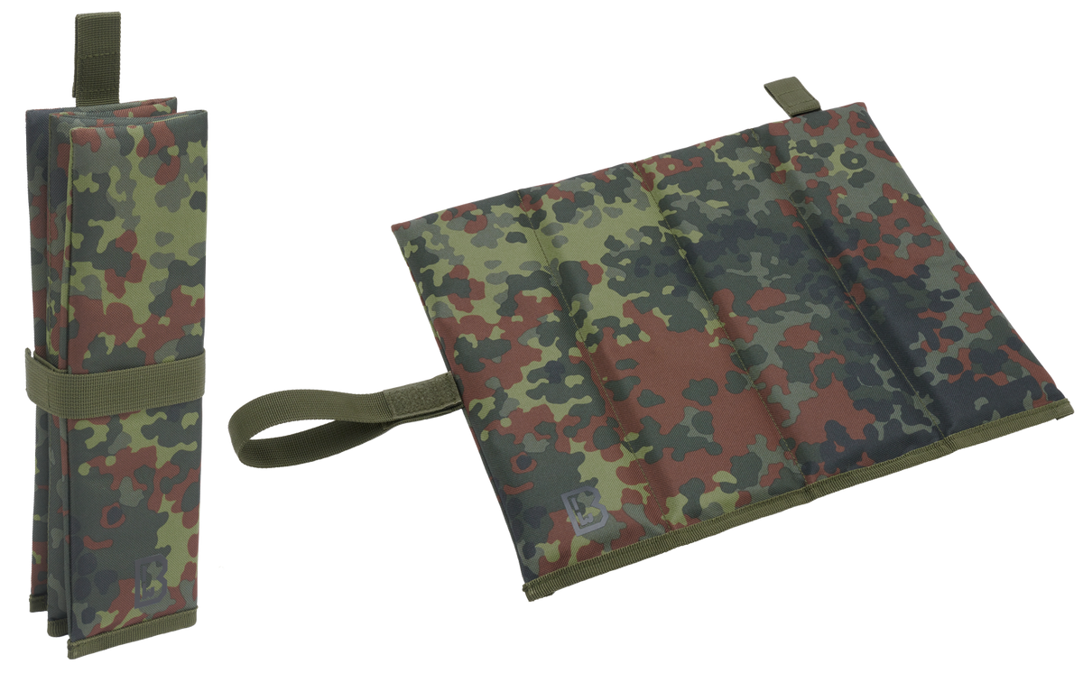 Brandit skladací sedací vankúš, flecktarn
