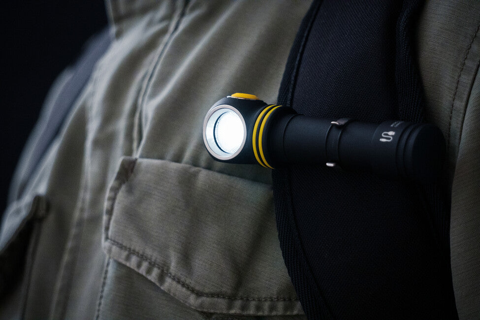 Armytek Elf C2 Cold White LED Headlamp, Battery Powered, 1100 lm, 4800 h, 65 g