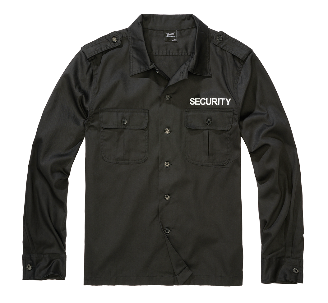 Brandit Security košeľa s dlhým rukávom