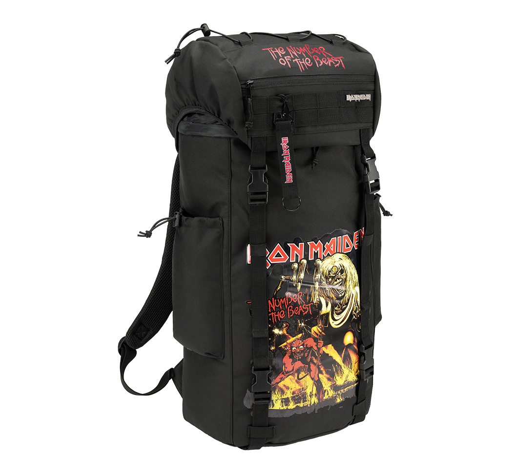 Brandit Iron Maiden festivalový batoh 40L, čierna
