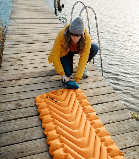 Klymit Static V Lite изолирана каремат, манго оранжева