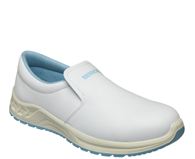 BENNON бяло S2 Moccasin работни обувки