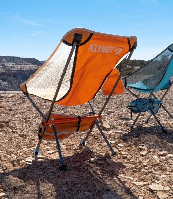 Klymit Ridgeline краткото пътническо кресло, синьо