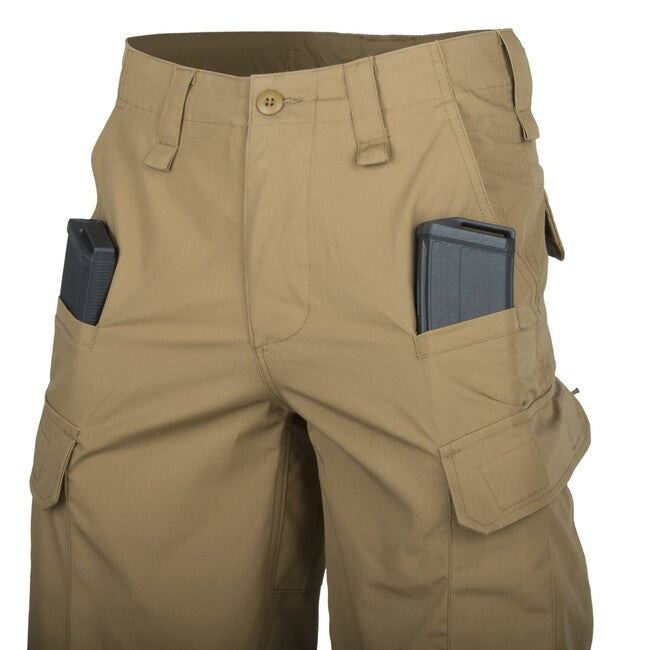 Helikon-Tex CPU къси панталони PolyCotton Ripstop, EN Woodland