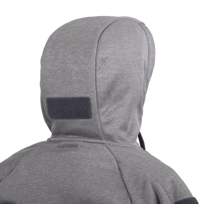 Helikon-Tex URBAN TACTICAL HOODIE суитшърт FullZip, Melange черно-сиво