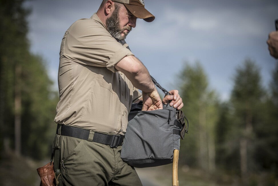 Helikon-Tex Bushcraft Haversack Bag чанта през рамо Cordura®, черна