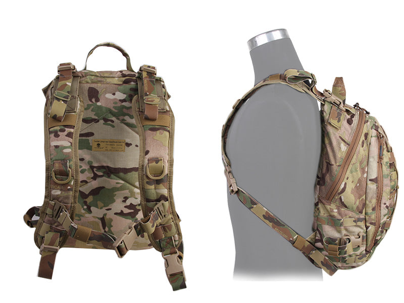 Emersongear раница тактическа 21L с отделяема кабинка, черна 500D