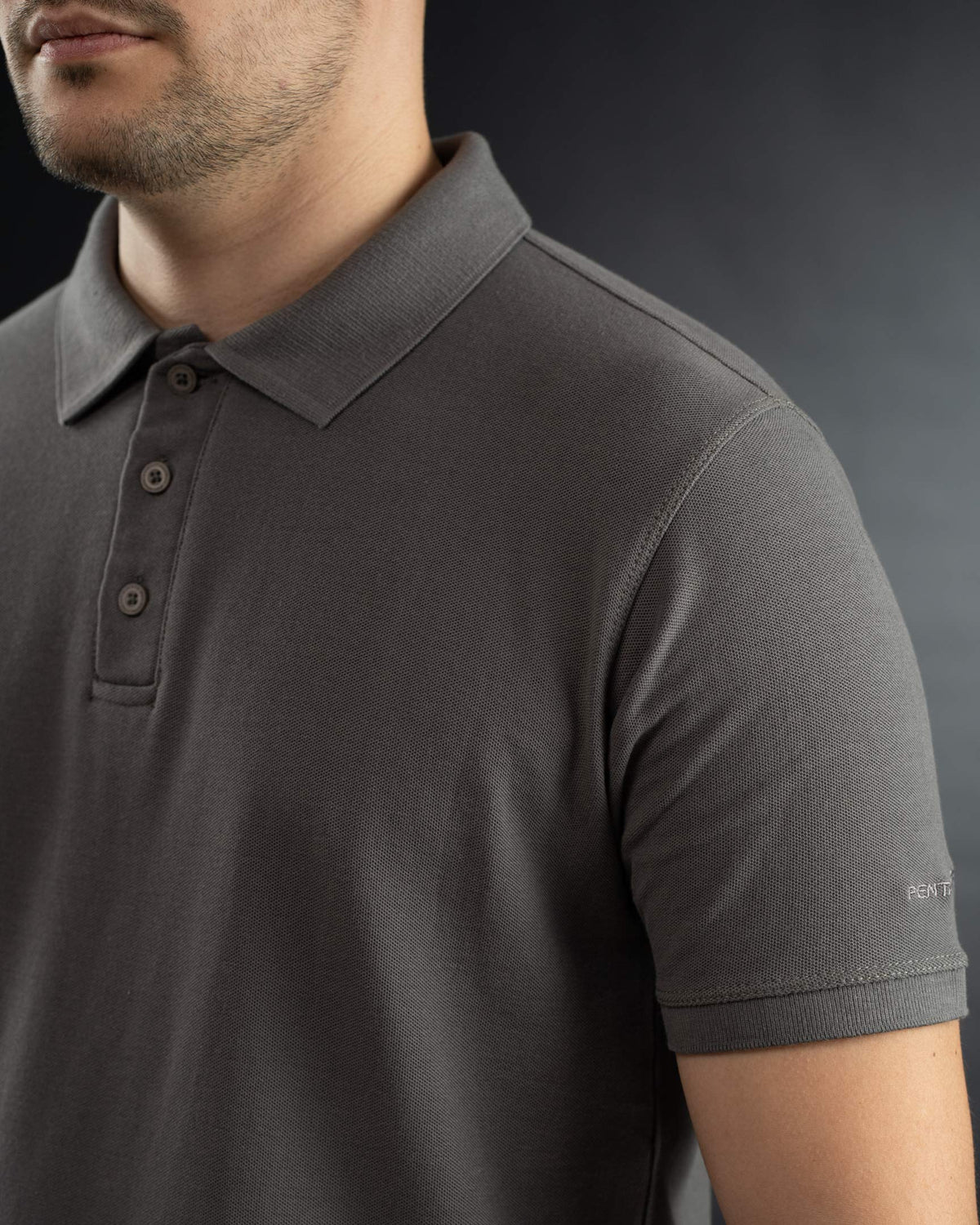 Pentagon Aniketos polo majica, siva