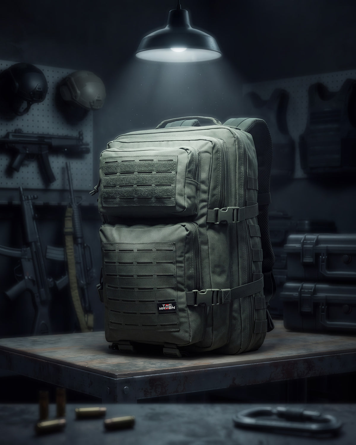 Pentagon Assault Large nahrbtnik 51l, črn