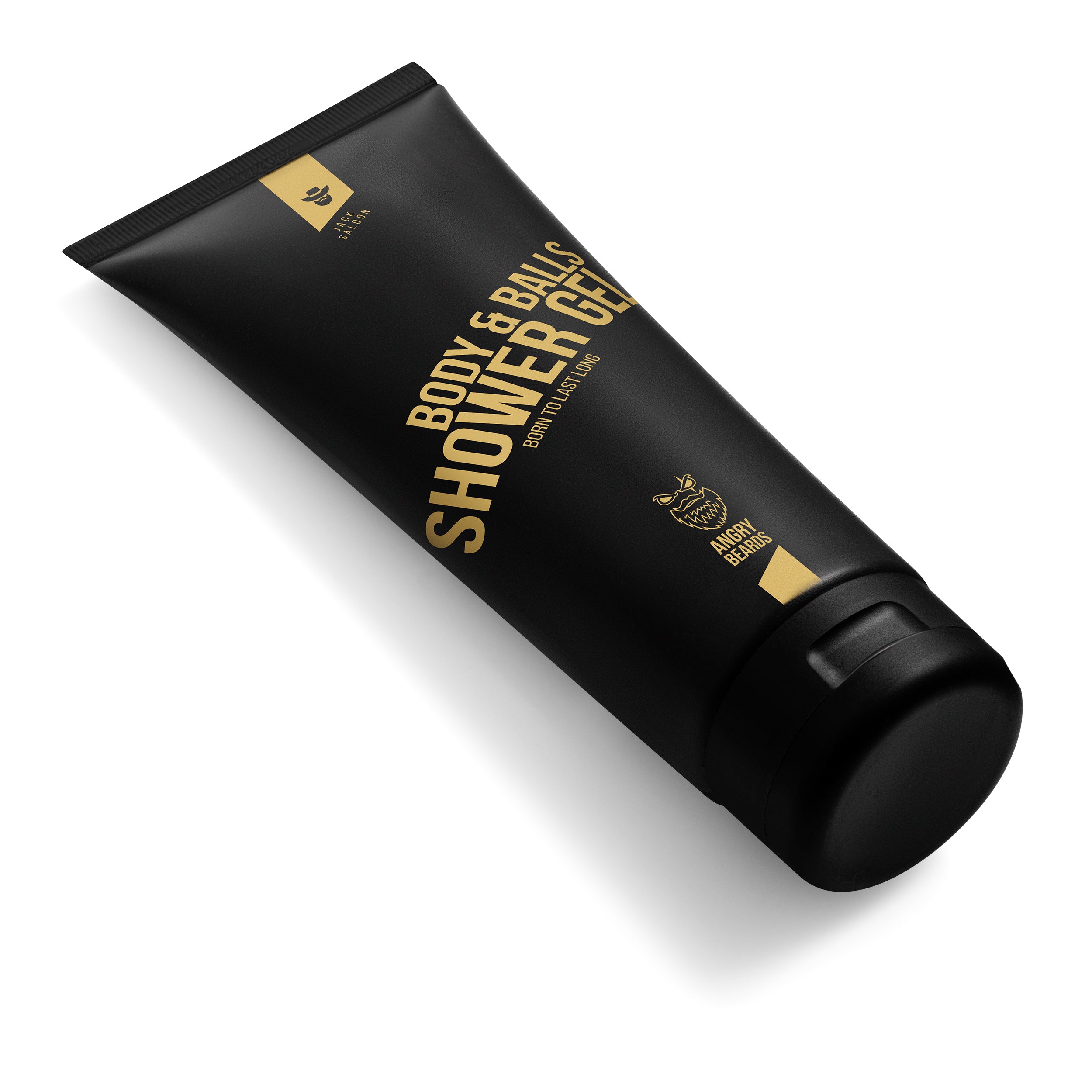 ANGRY BEARDS Jack Saloon душ гел за тяло и кълба, 230 ml