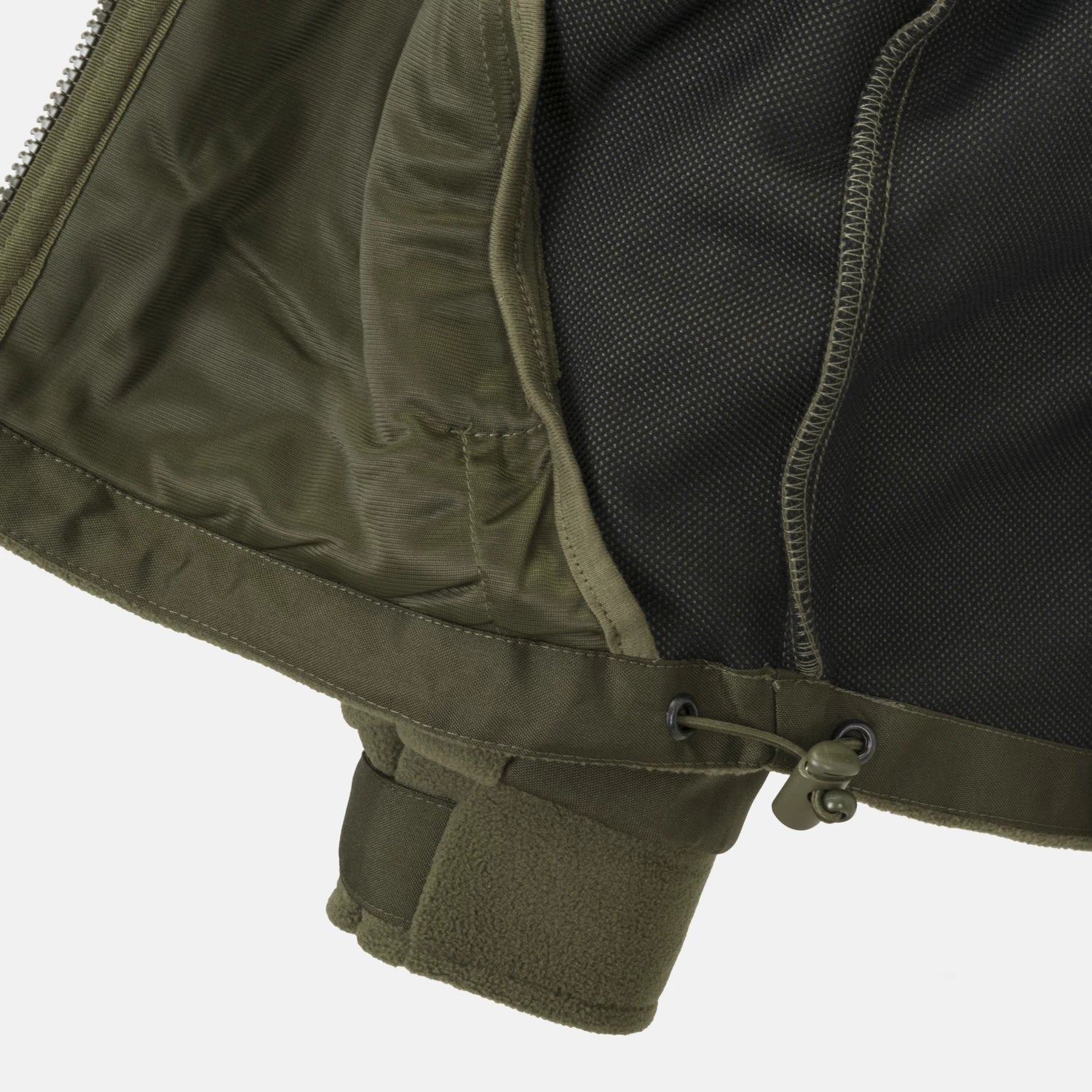 Helikon-Tex Classic Army flisová spevnená bunda, čierna – detail 1