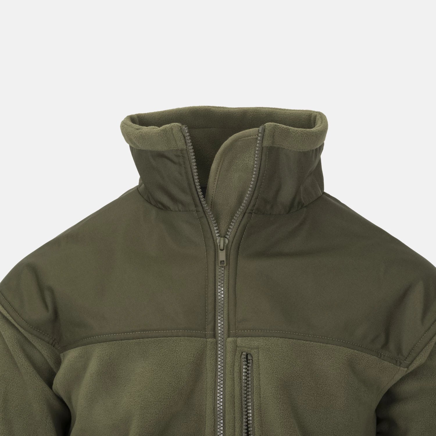 Helikon-Tex Classic Army flisová spevnená bunda, čierna – detail 4