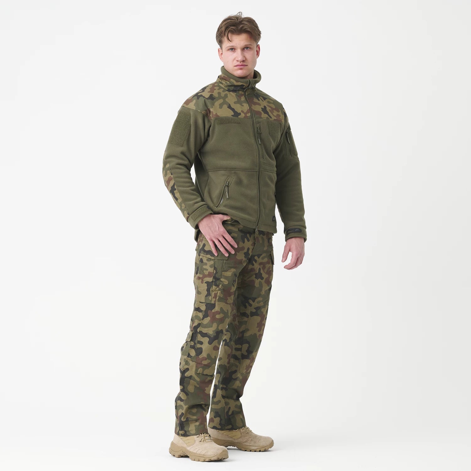 Helikon-Tex INFANTRY mikina Fleece, Black – detail 1
