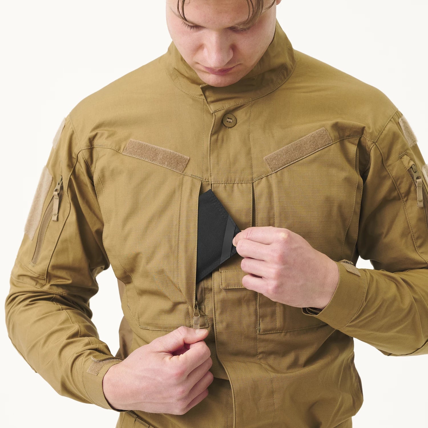 Helikon-Tex MBDU blúza NyCo Ripstop, Flecktarn – detail 5