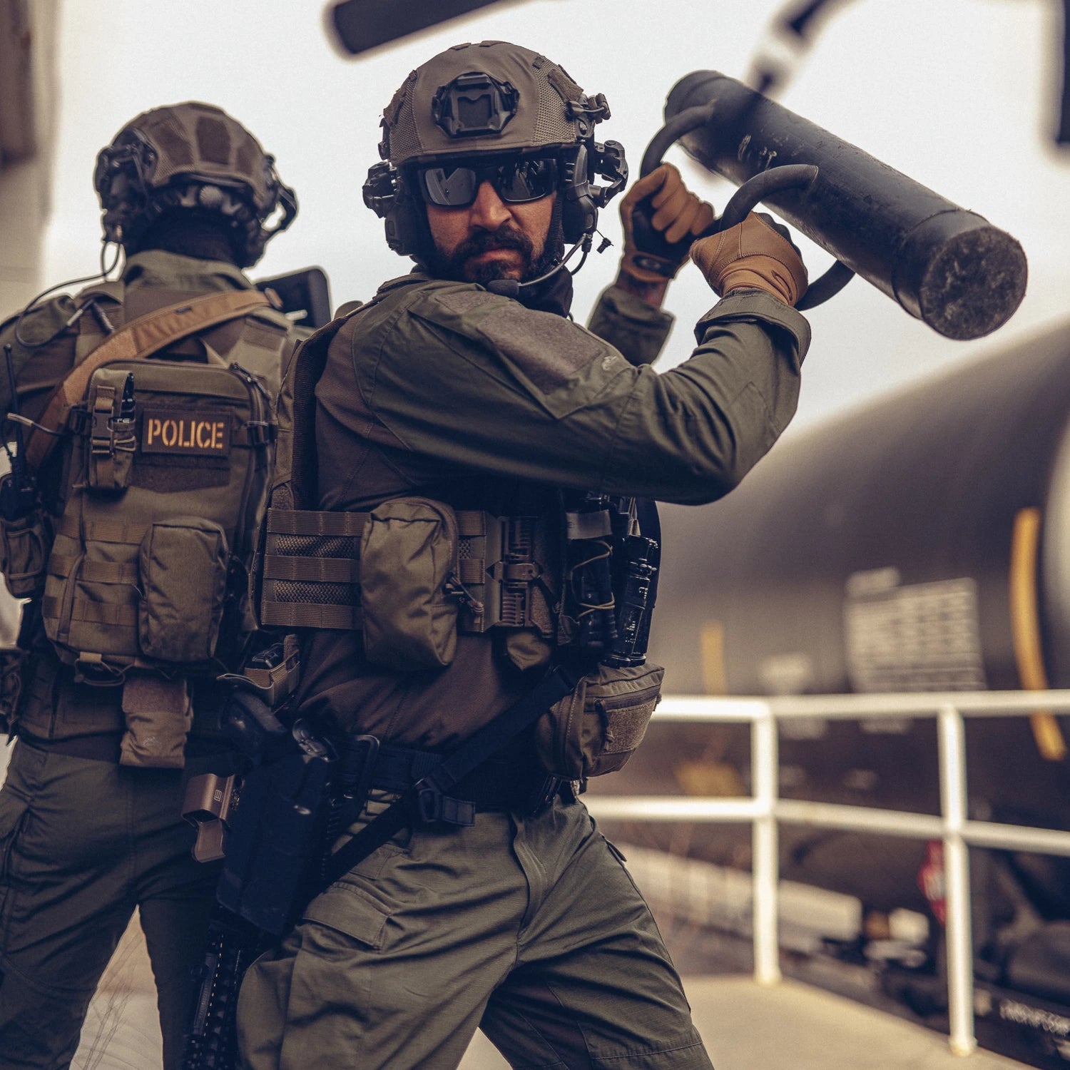 Helikon-Tex MCDU Combat nátelník taktický NyCo Ripstop Shirt – v použití 2