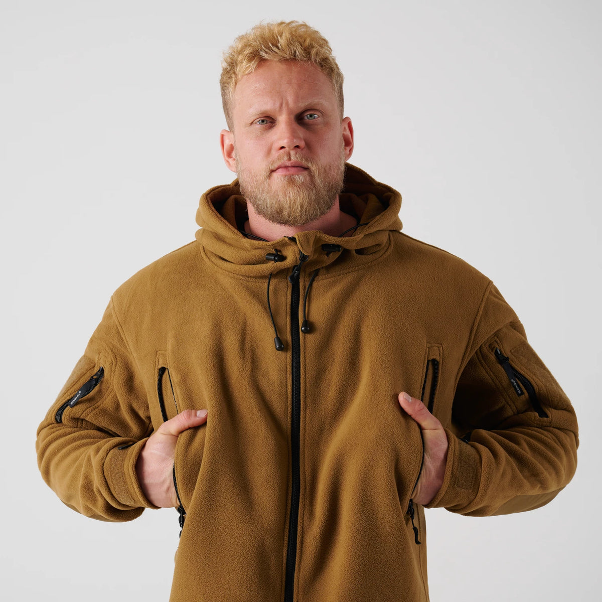 Helikon-Tex PATRIOT mikina Double Fleece, Shadow Grey – detail 3