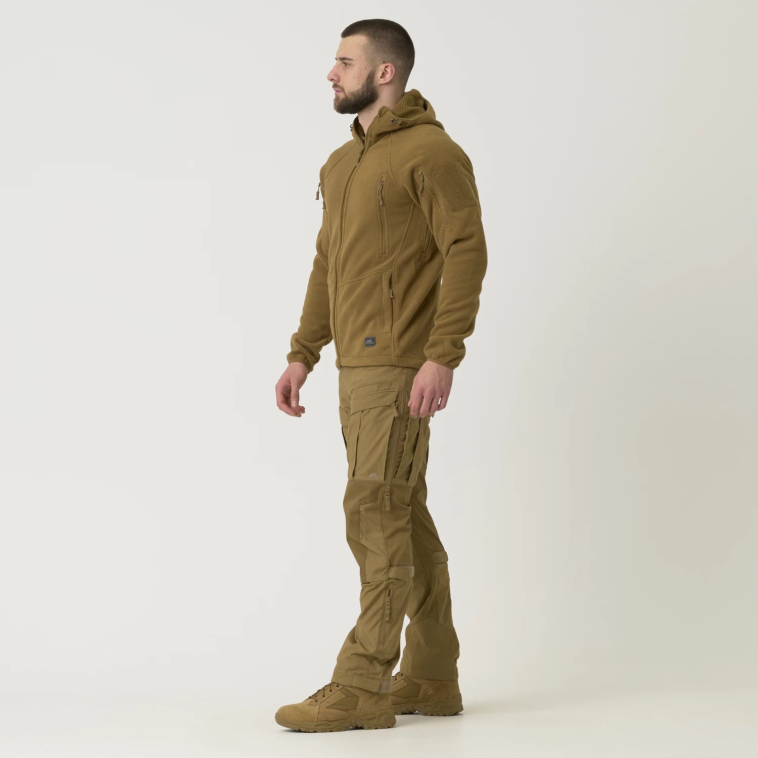 Helikon-Tex Patriot Mk 2 mikina Hybrid Fleece, Olive Green – detail 1