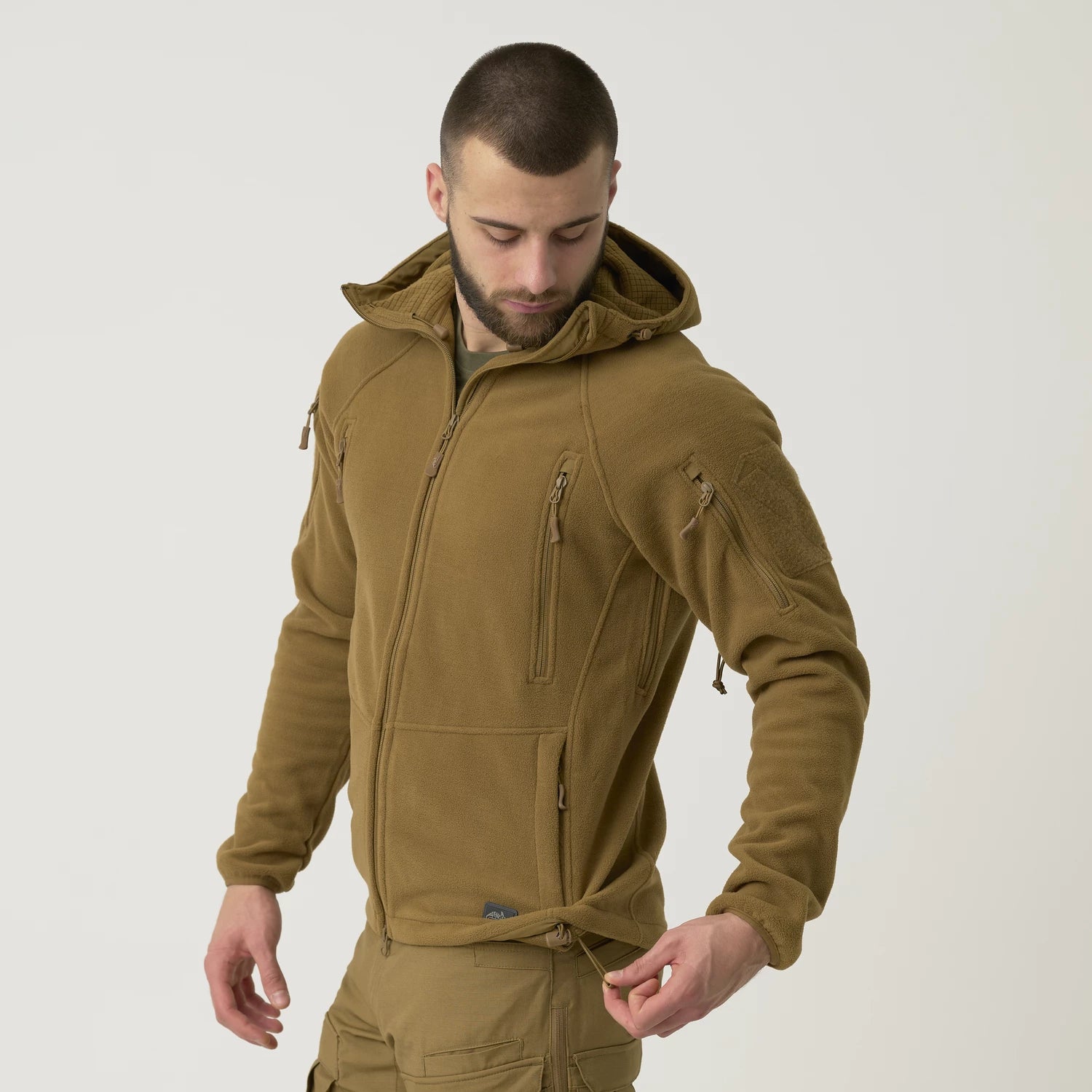 Helikon-Tex Patriot Mk 2 Hybrid Fleece mikina, Tiger Stripe – detail 7