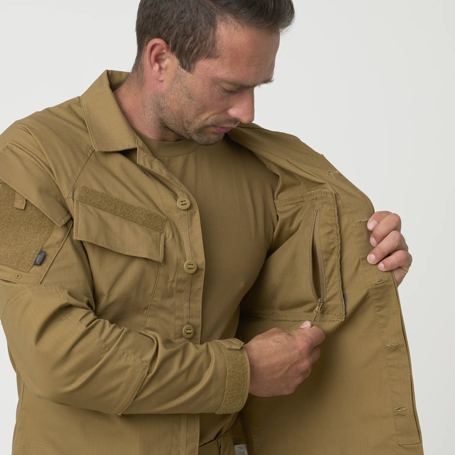 Helikon-Tex Raid blúza Ripstop, Desert Night Camo – detail 7