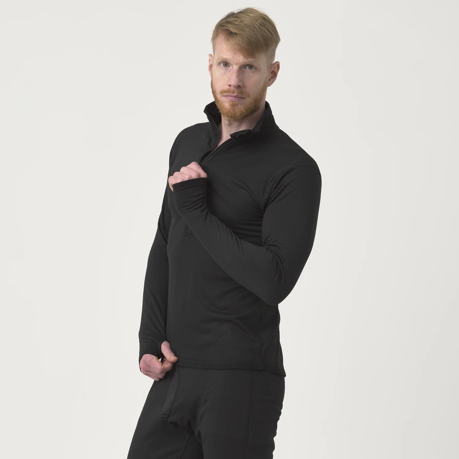 Helikon-Tex US LVL 2 spodné prádlo tričko, Black – detail 2