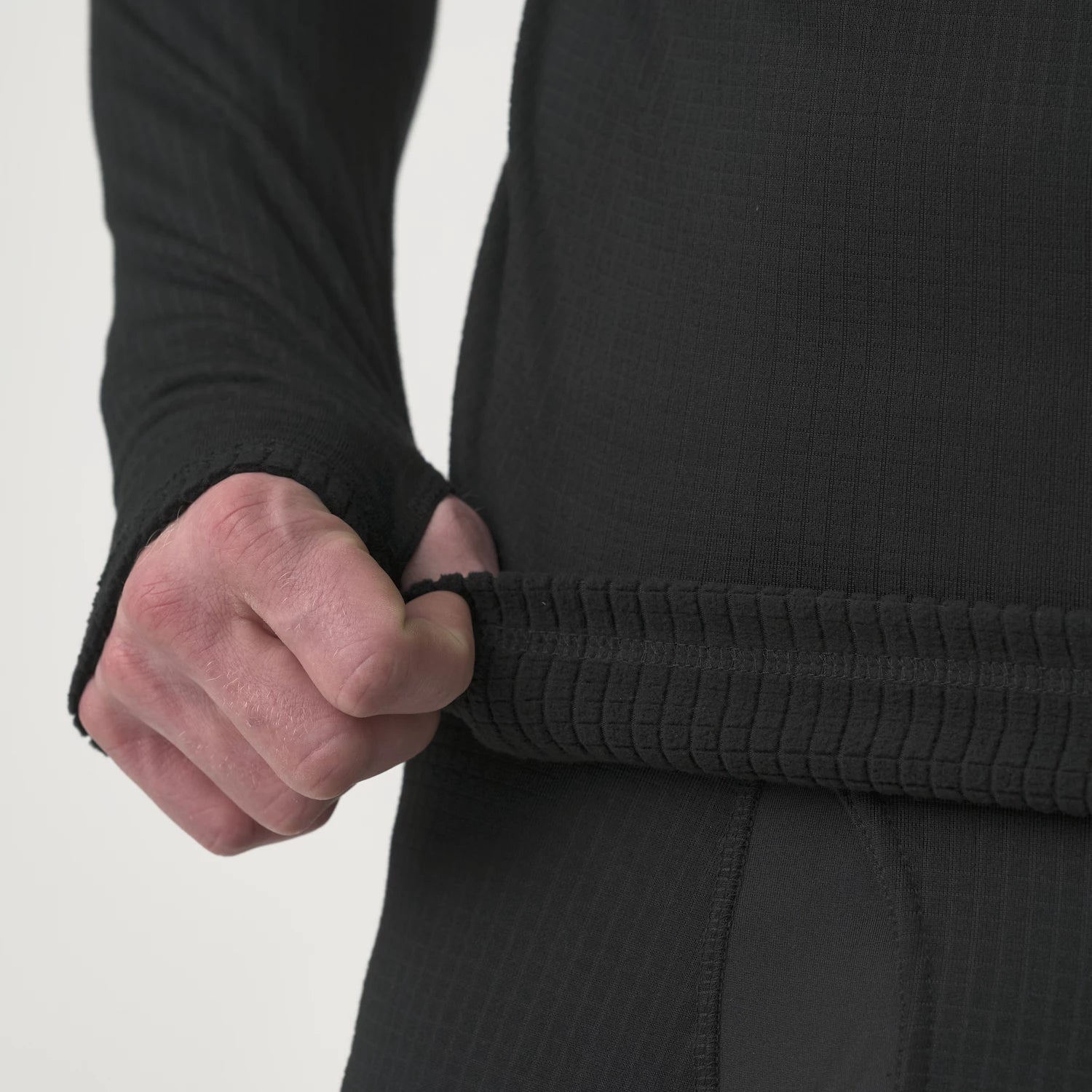 Helikon-Tex US LVL 2 spodné prádlo tričko, Black – detail 4