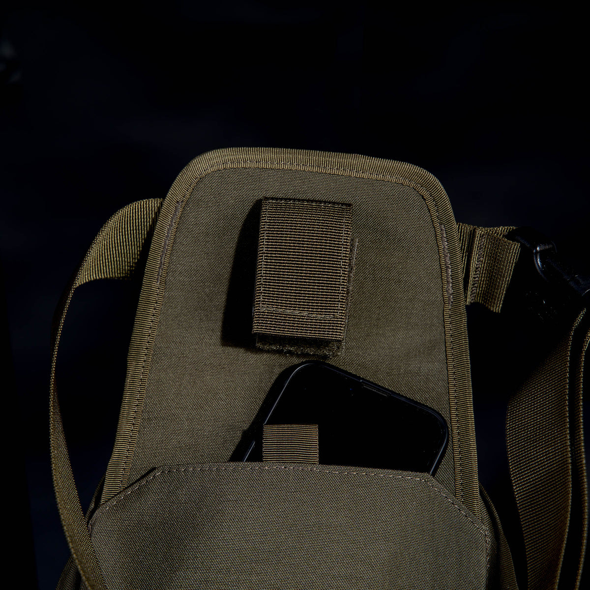 Pentagon Consul Thigh Pouch pasna torbica, črna