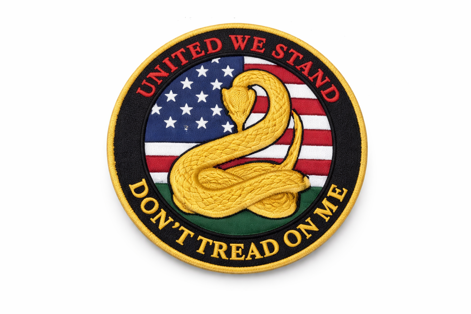 WARAGOD United We Stand Don´t Tread On Me нашивка
