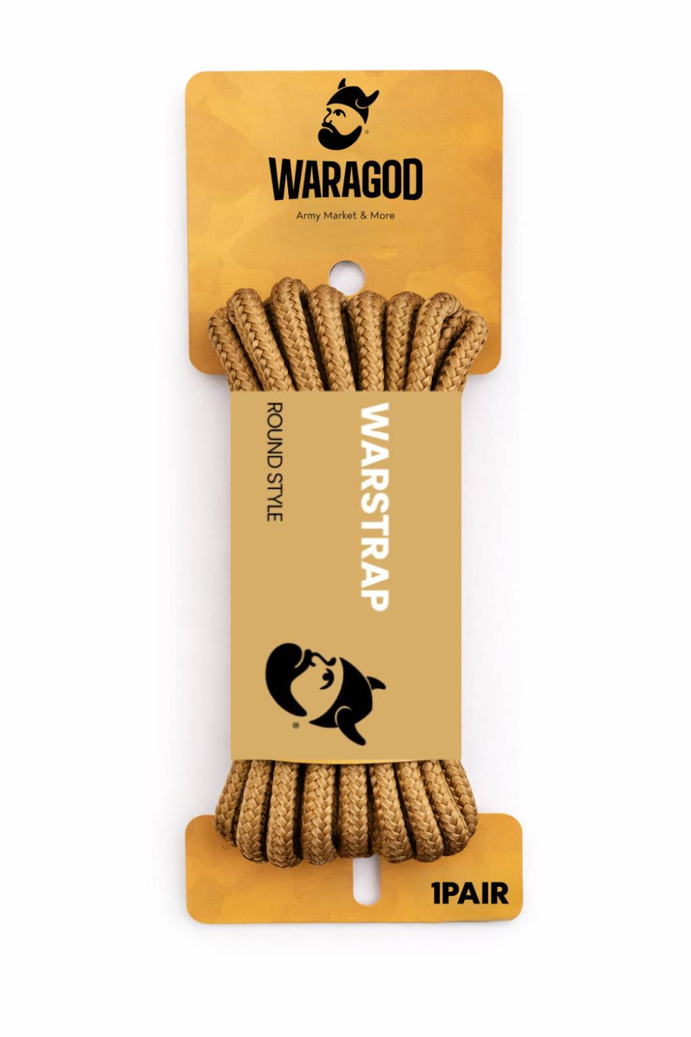 WARAGOD Warstrap Round шнурки за обувки, койот