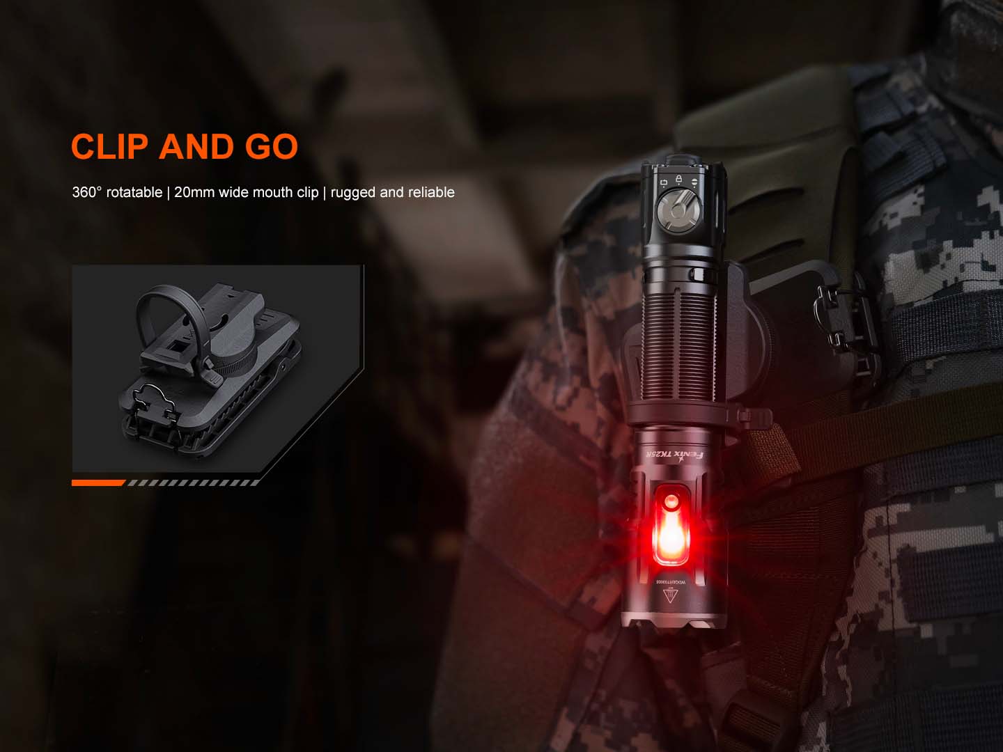 Fenix TK25R nabíjateľné svietidlo