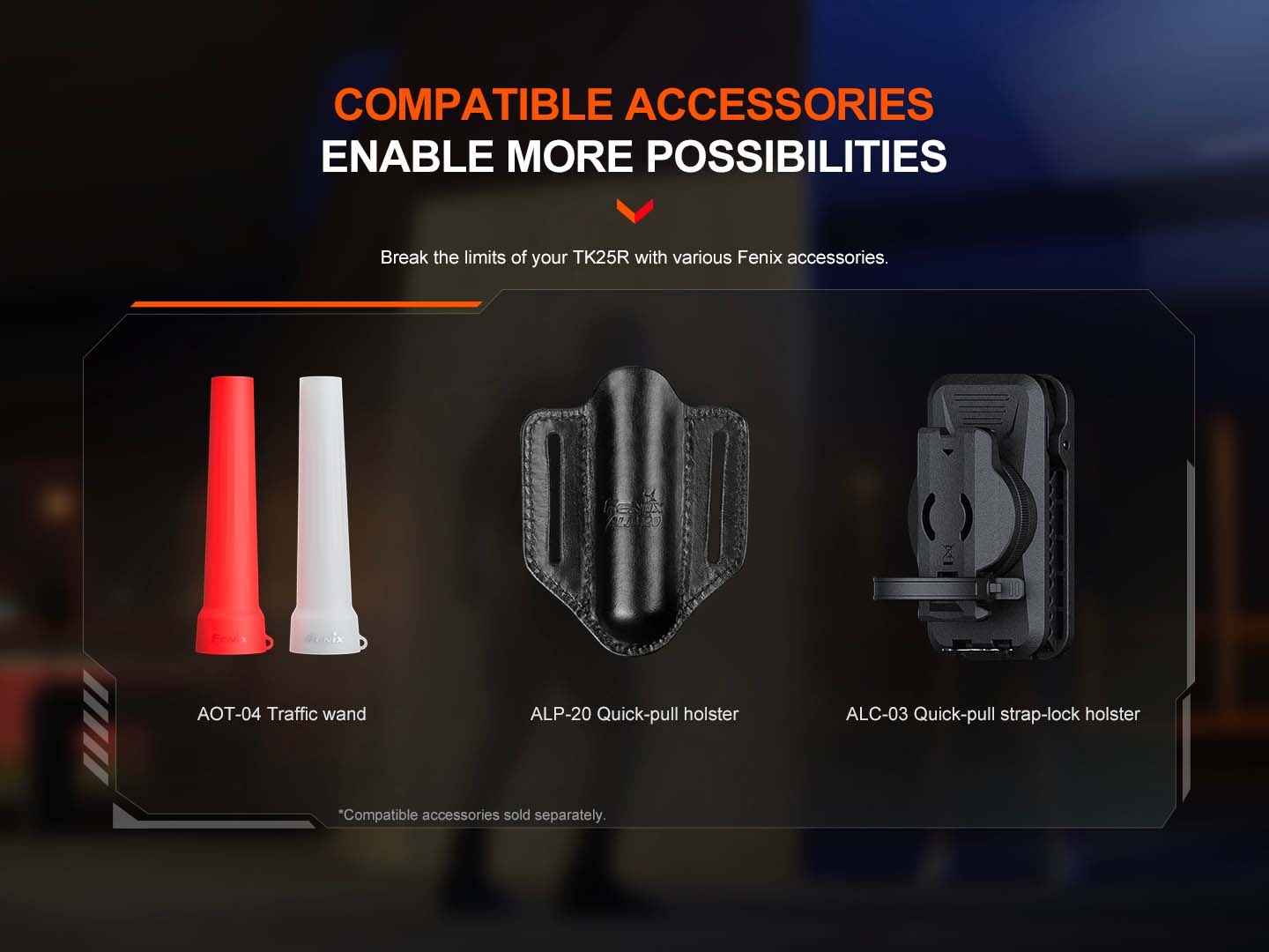 Fenix TK25R nabíjateľné svietidlo